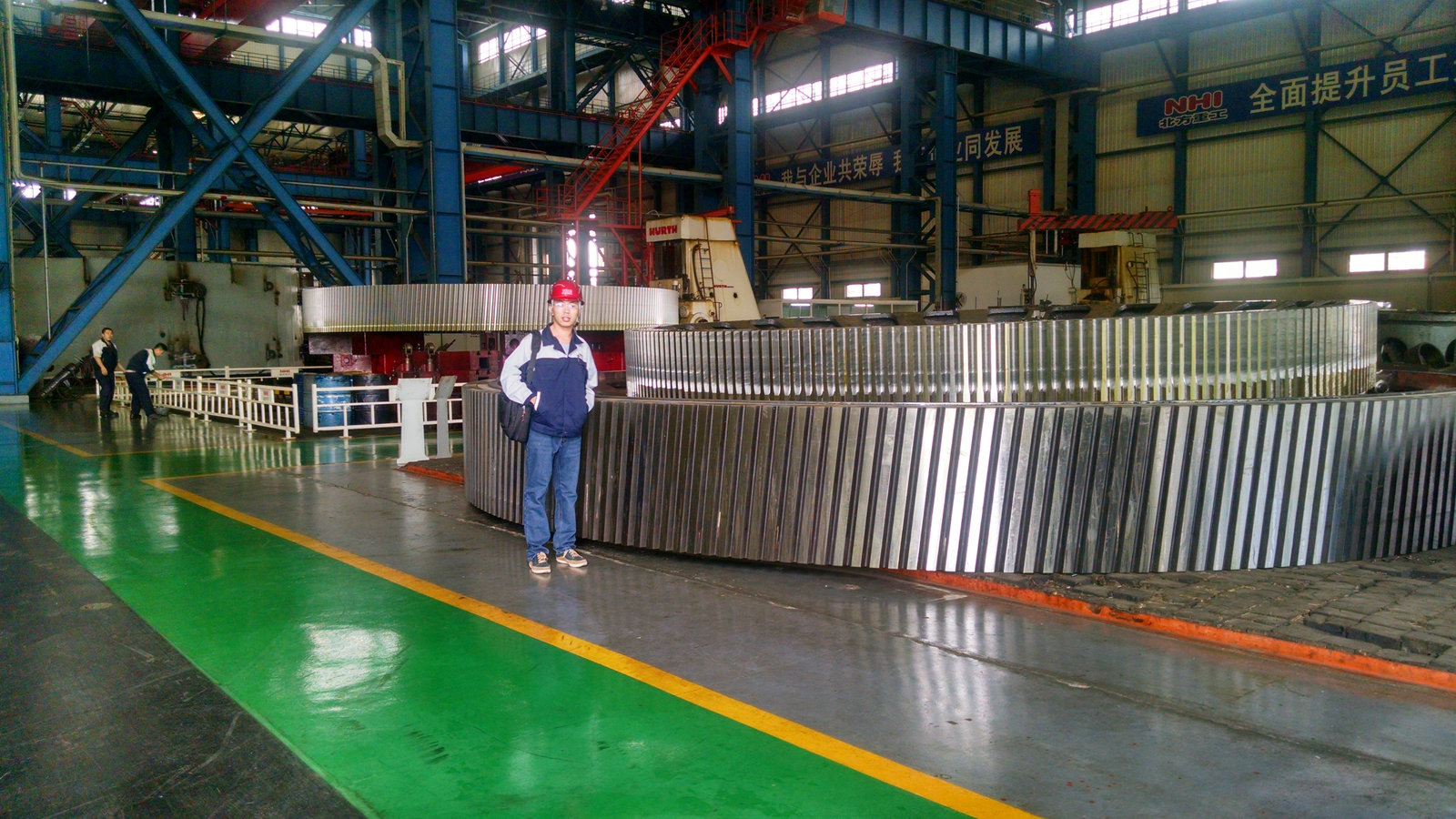 Girth gears and pinions supplied by SBCCO-China