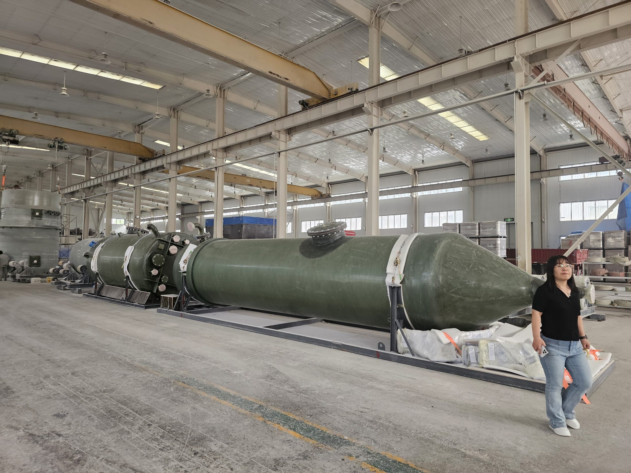 FRP acid wash column supplied by SBCCO-China