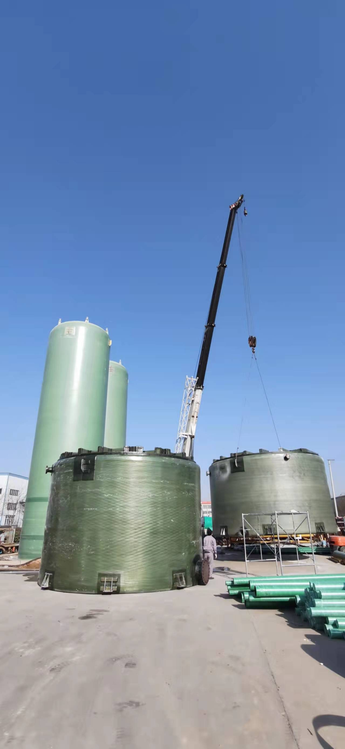 FRP pump tanks supplied by SBCCO-China