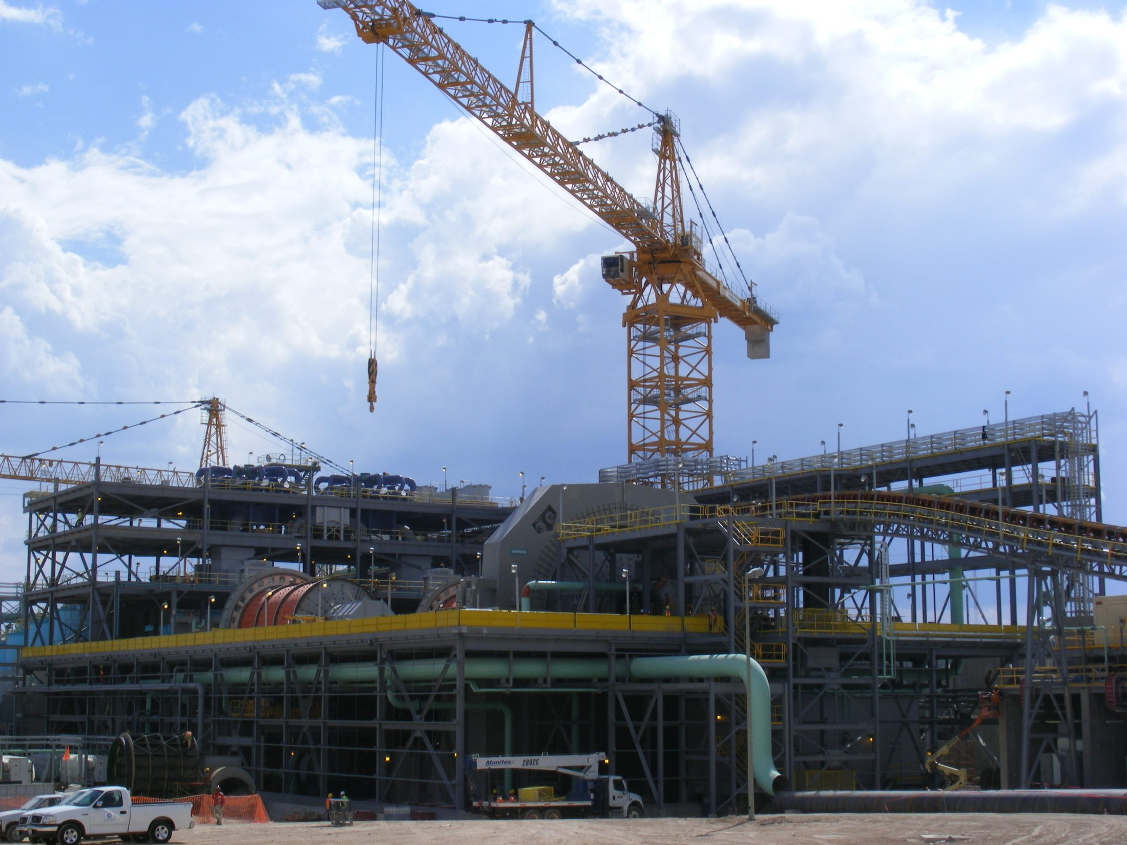 Mine site crushing and grinding circuit served by SBCCO-China